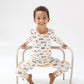 Napping Puppies  Long Sleeve Loungewear Set