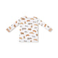Napping Puppies  Long Sleeve Loungewear Set