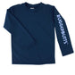 Navy Logo Long Sleeve Rashguard