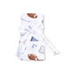 Touchdown Time - Navy  Swaddle Blanket