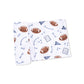 Touchdown Time - Navy  Swaddle Blanket