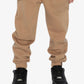 Deux Par Deux Fleece Sweatpants With Pockets Brown Tannin