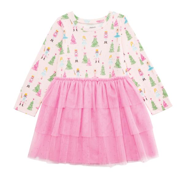 Nutcracker Print Tutu Dress