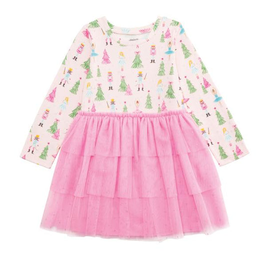 Nutcracker Print Tutu Dress