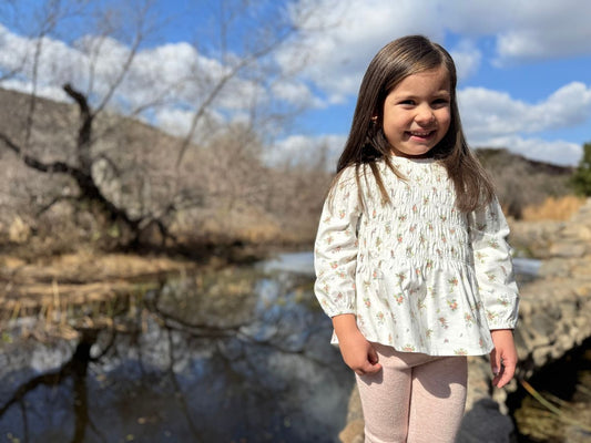Ivory Posie Odette Blouse