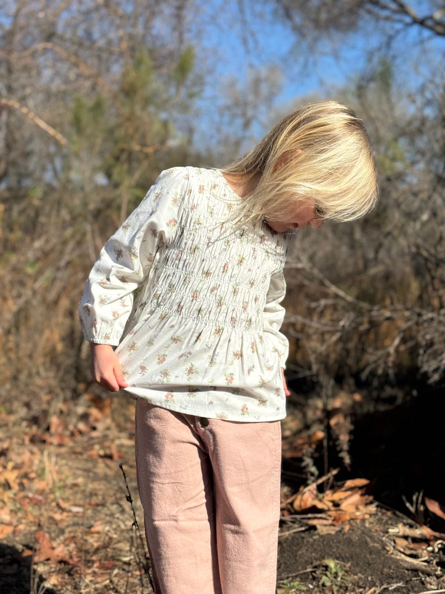 Ivory Posie Odette Blouse