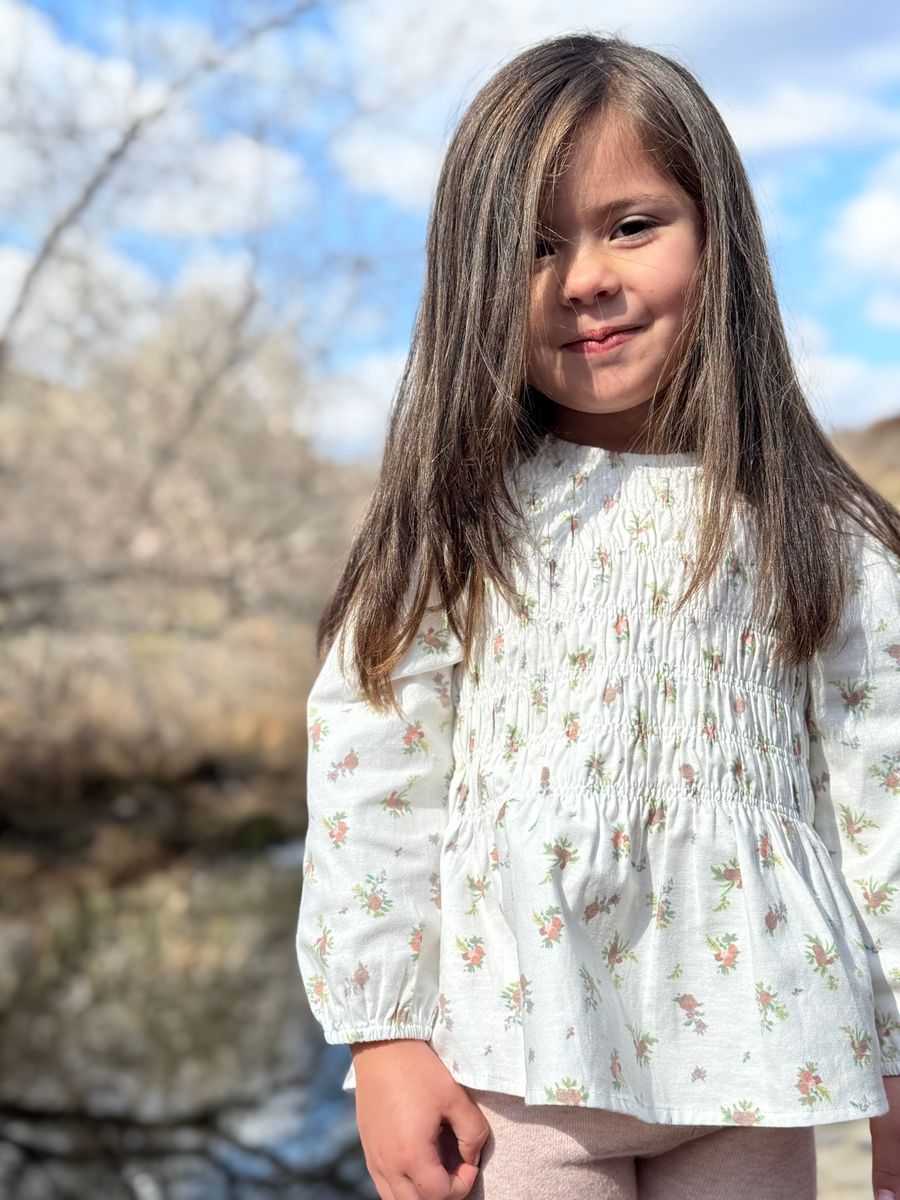 Ivory Posie Odette Blouse