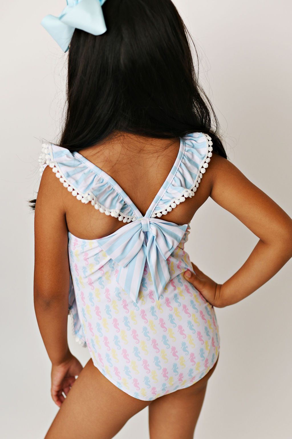 Seahorse Ruffle One Piece