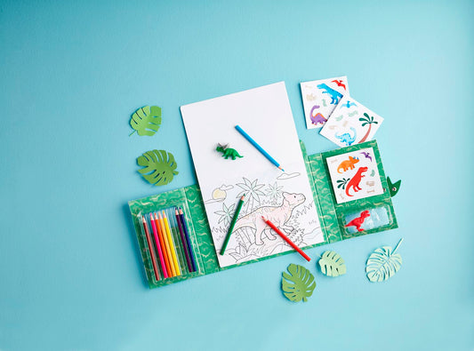 Dino & Mermaid Little Artist Pencil Sets