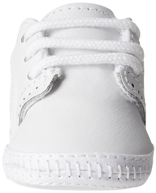 Linden White Leather Lace-up Oxford Soft Shoes