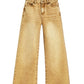 Tractr Lurex khaki wide leg