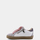 Paula Mini Pewter Glitter Sneaker