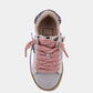 Paula Mini Pewter Glitter Sneaker