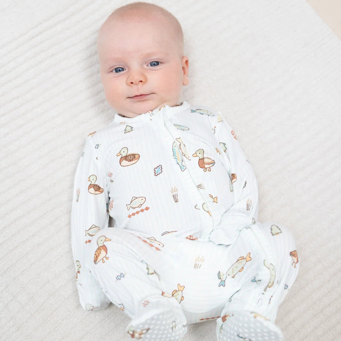 Lake Cuties  2 Way Zipper Footie