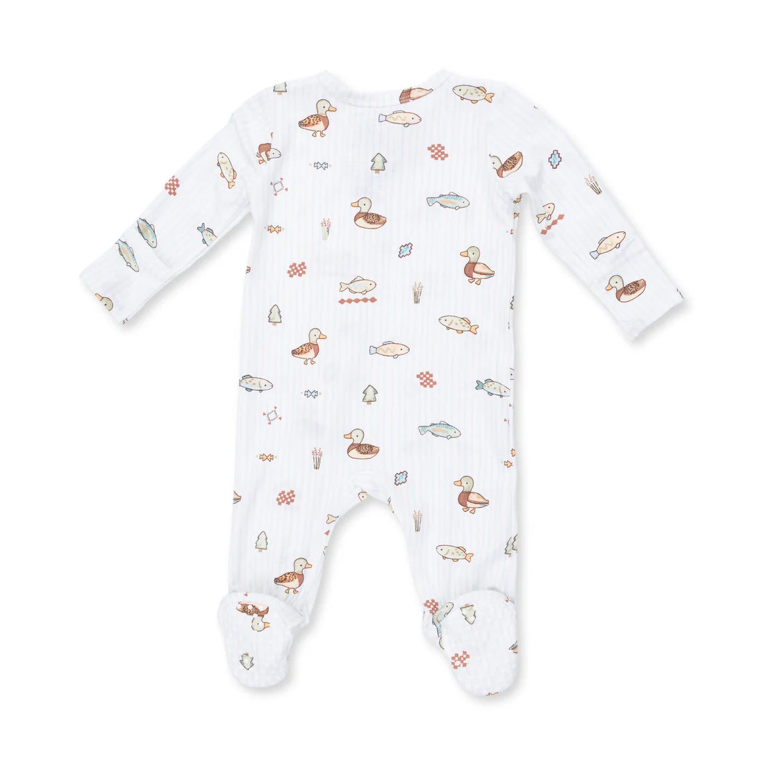 Lake Cuties  2 Way Zipper Footie