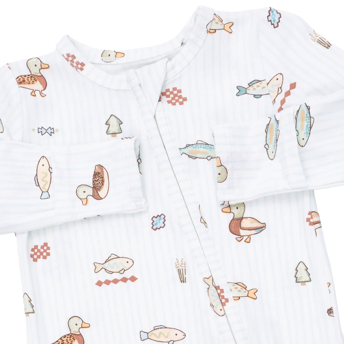 Lake Cuties  2 Way Zipper Footie