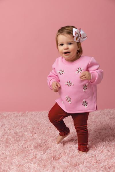 Peppermint Sweatshirt and Legging Set