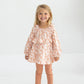 Honey Petals Long Sleeve Floral Ruffle Top and Legging Set