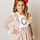 Swoon Kids Christmas Pinafore Dress