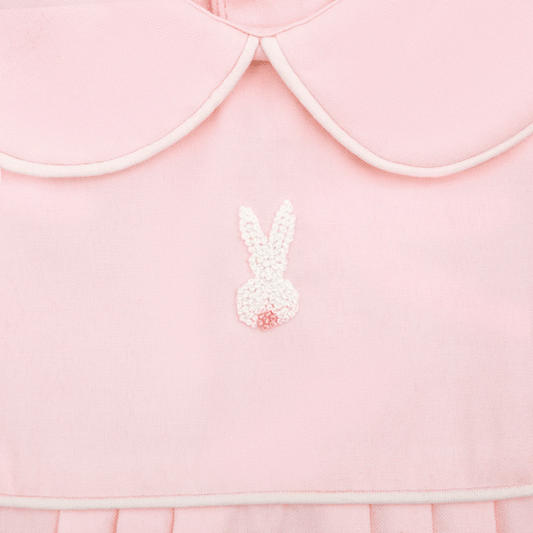 French Knot Bunny Pink Bubble