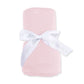 Solid Veiled Pink Rib  Swaddle Blanket