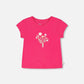 Organic Cotton Jersey T-Shirt Pink