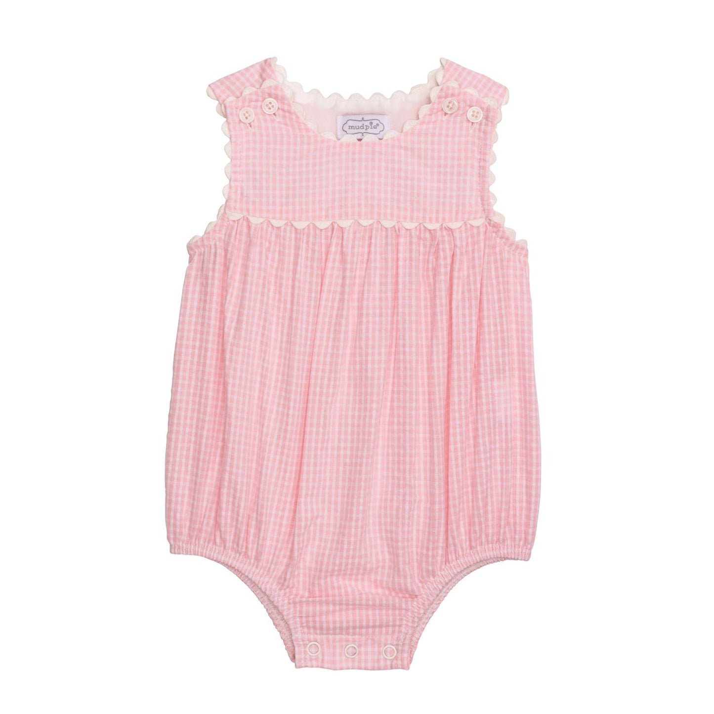 Pink Gingham Bubble