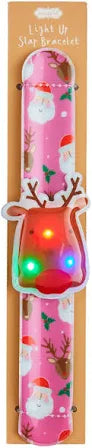 Christmas Light-Up Slap Bracelets