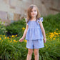 Piper Ruffled Tank Two Piece Set