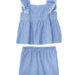 Piper Ruffled Tank Two Piece Set