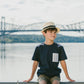 Jersey T-Shirt With Chest Pocket Dark Blue