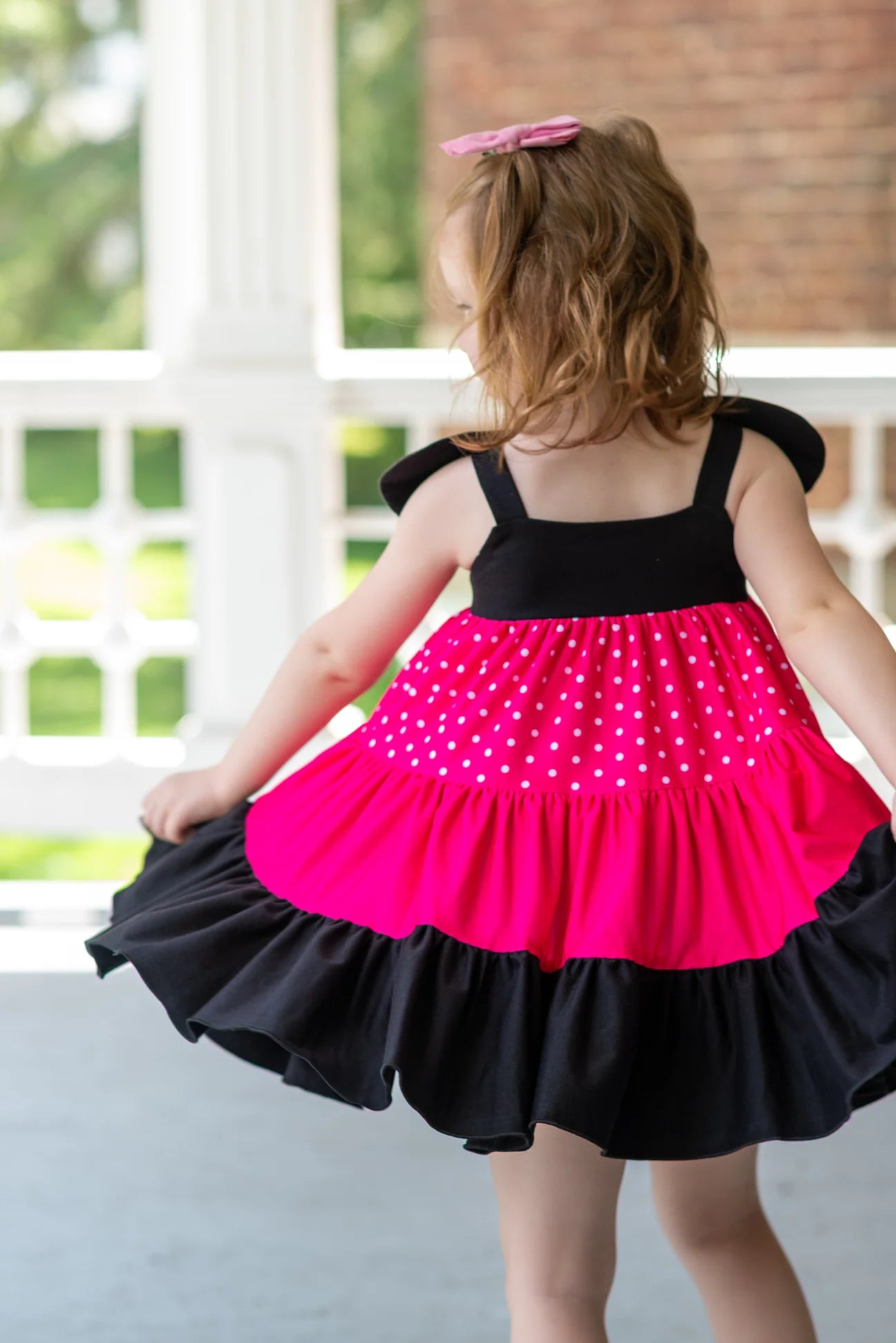 Garden Twirler Dress- POLKA DOT