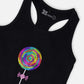 Organic Cotton Jersey Tank Top Black