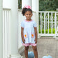 Pumpkin Ruffle Short Set