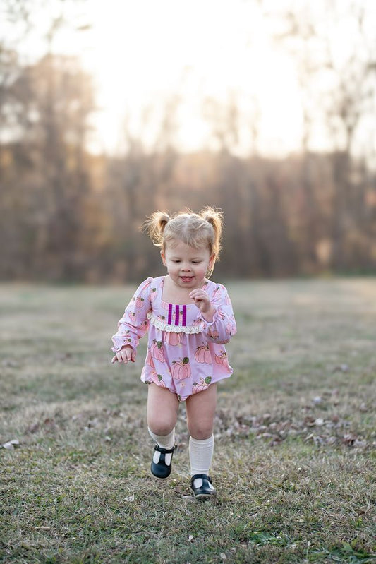 Playsuit Bubble - Retro Pumpkin