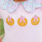 Trotter Street Kids  Pumpkin Floral Short Set