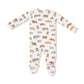 Napping Puppies - 2 Way Zipper Footie