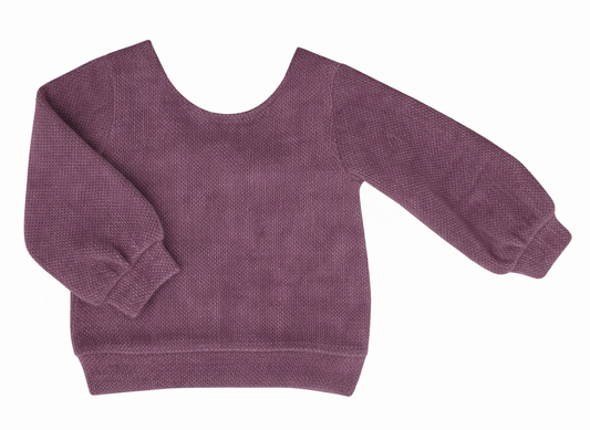 ML Kids Bow Back Sweater