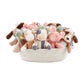 Farm Plush Rattle Pals