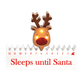 Santa & Reindeer Countdown Blocks