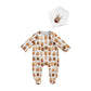 Reindeer Sleeper and Bib Set