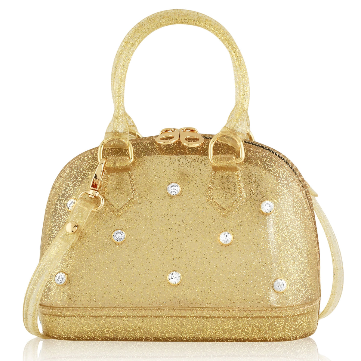 Rhinestone Cate: Gold Sparkle