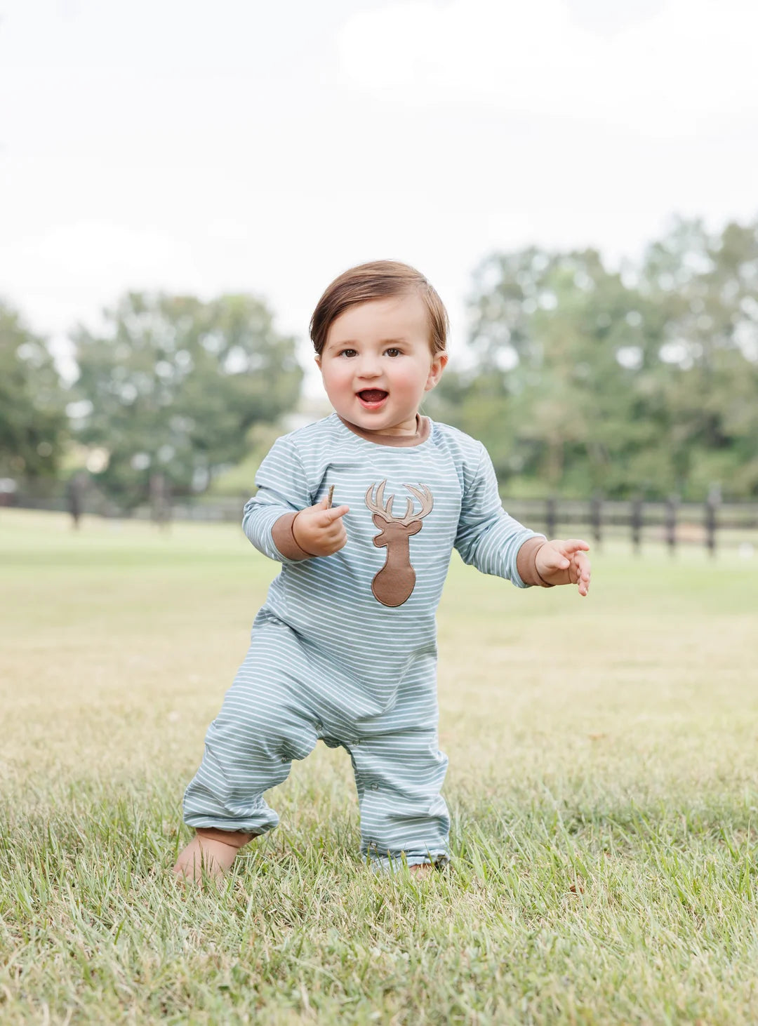 Trotter Street Kids Deer Romper