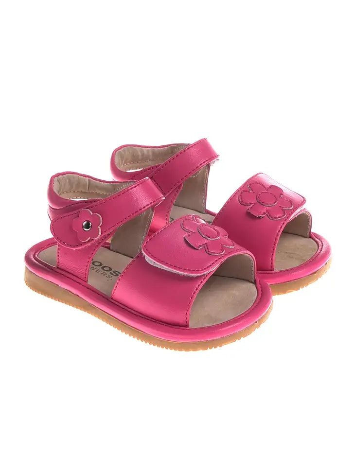 Ready Set Bow Sandals – Girls Toddler Squeaky Shoes