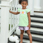 Halloween Ruffle Short Set