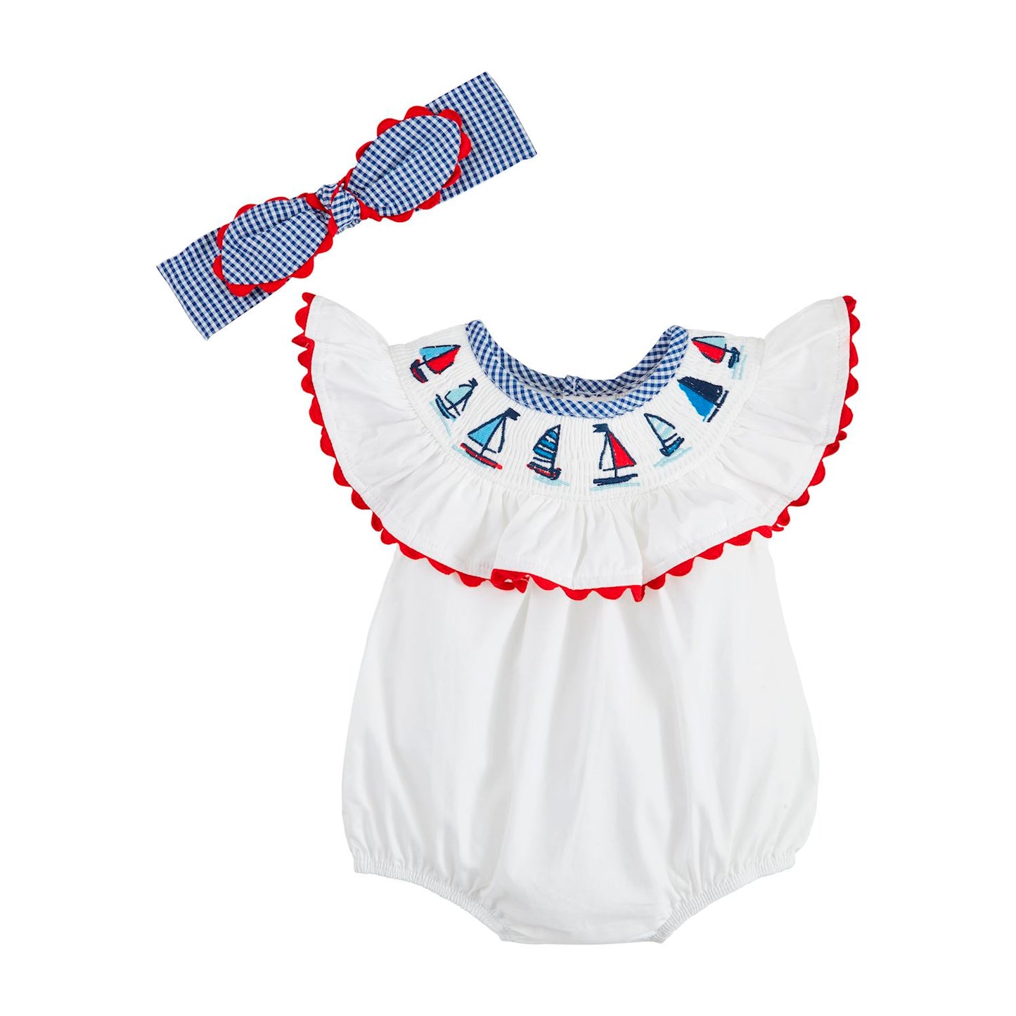 Sailboat Bubble & Headband Set