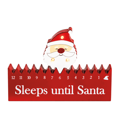 Santa & Reindeer Countdown Blocks