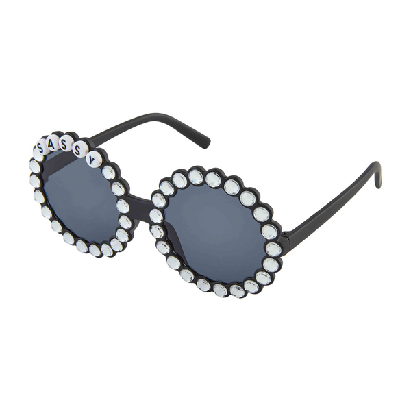 Sassy Letter Bead Sunglasses