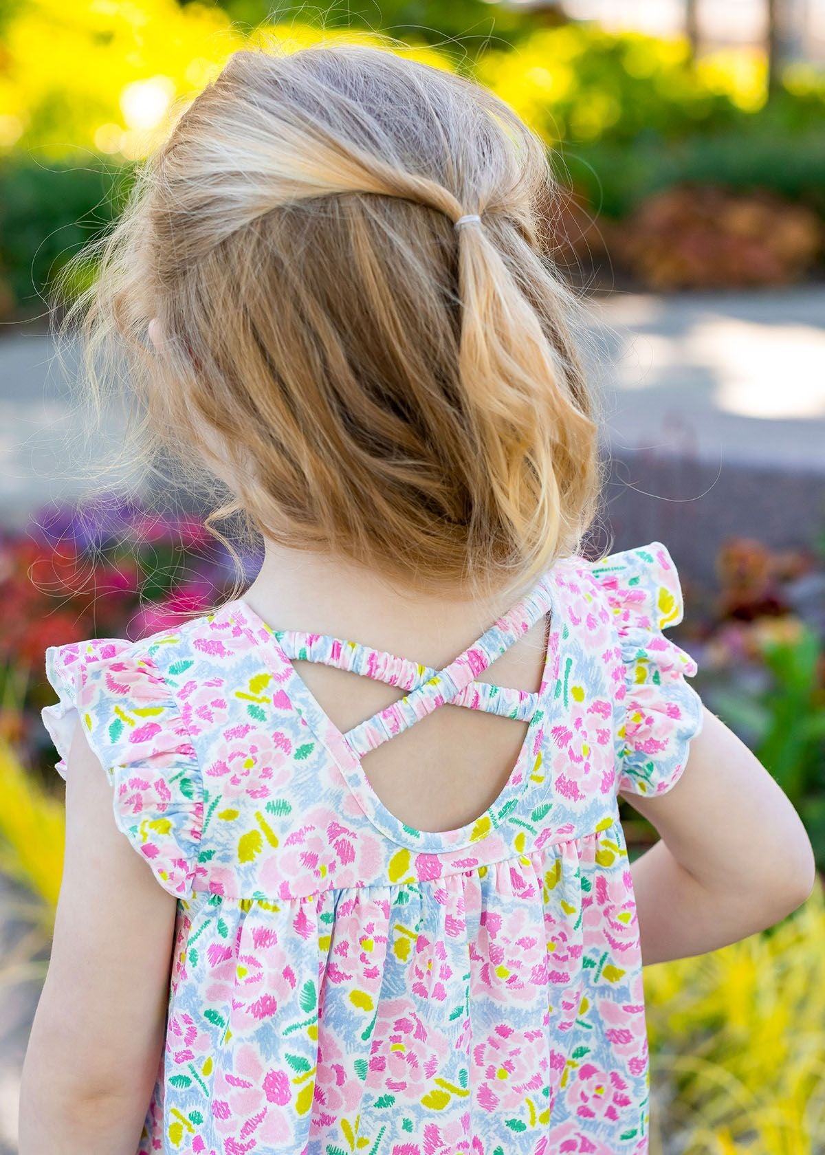 Pink Scribble Dress