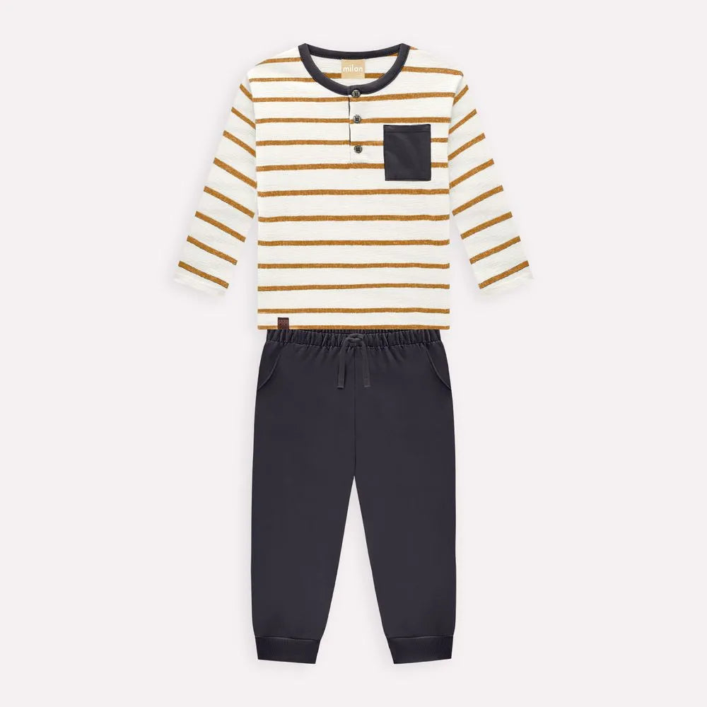 Milon Striped Boys' Set